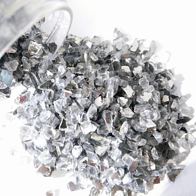 Двухсторонняя Зеркальная крошка Double Mirror фракция 2-4мм 300 г — картинка 2