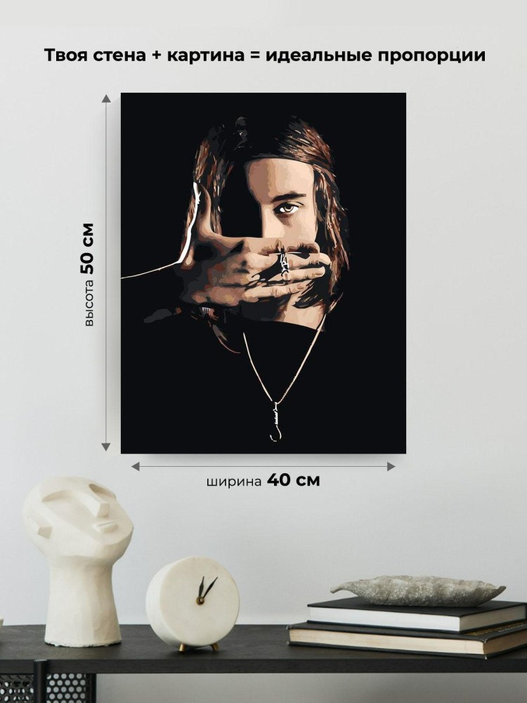 Картина по номерам «Рэпер Heronwater 5» — картинка 3