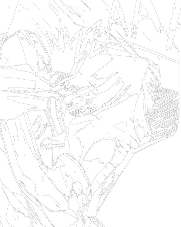 Картина по номерам «Крик фильм: Чувак Wazzaap арт 40х50» — картинка 3