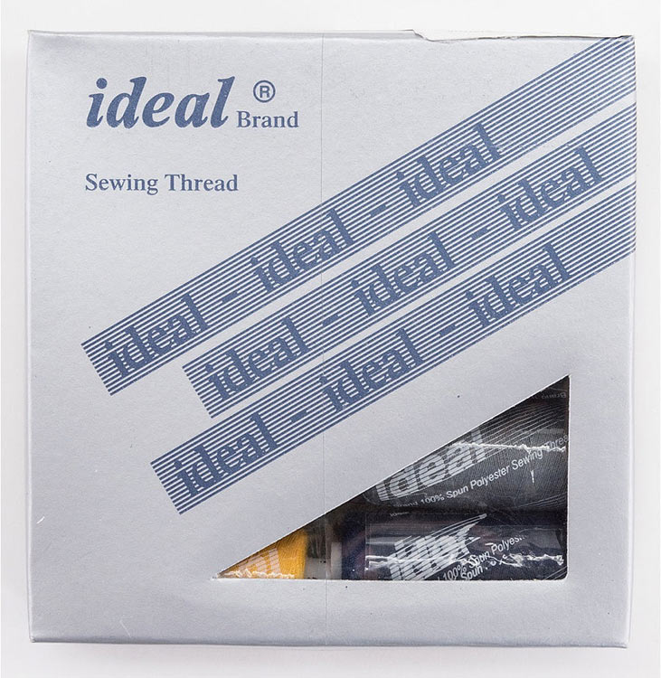 Набор бытовых ниток 40/2 джинс ассорти (10 шт.) — картинка 4