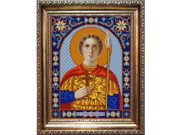 Рисунок на ткани «Св.Валерий»