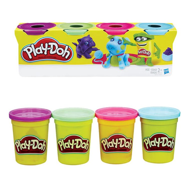 Пластилин PLAY-DOH Hasbro, 4 цвета, 546 г — картинка 2