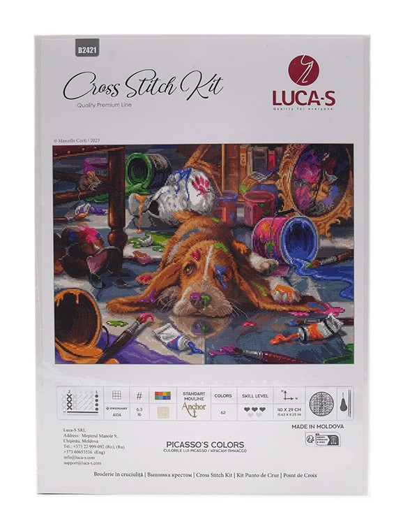 Набор для вышивания «Краски Пикассо» — картинка 4