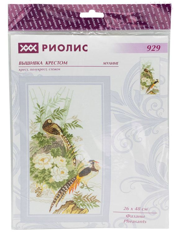 Набор для вышивания «Фазаны» — картинка 4