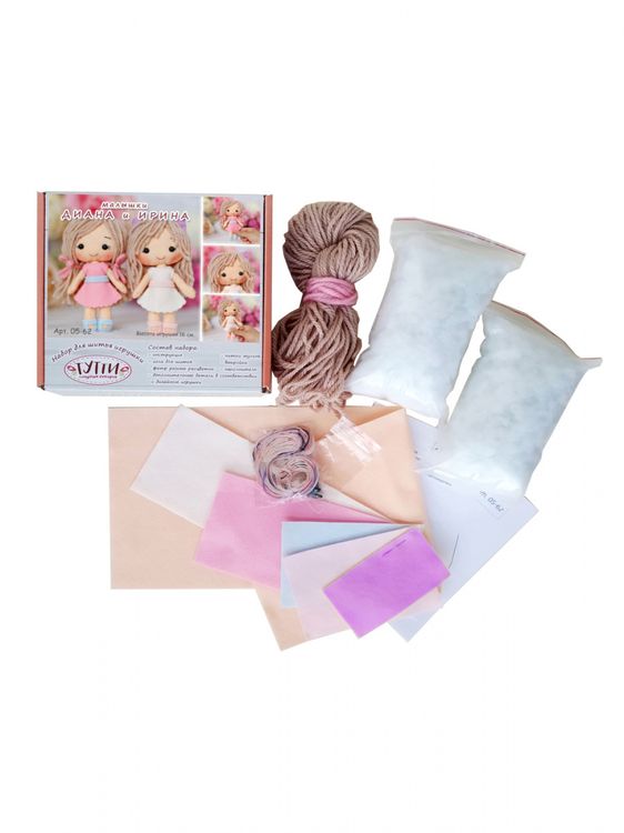 Набор для шитья «Малышки Диана и Ирина» — картинка 3