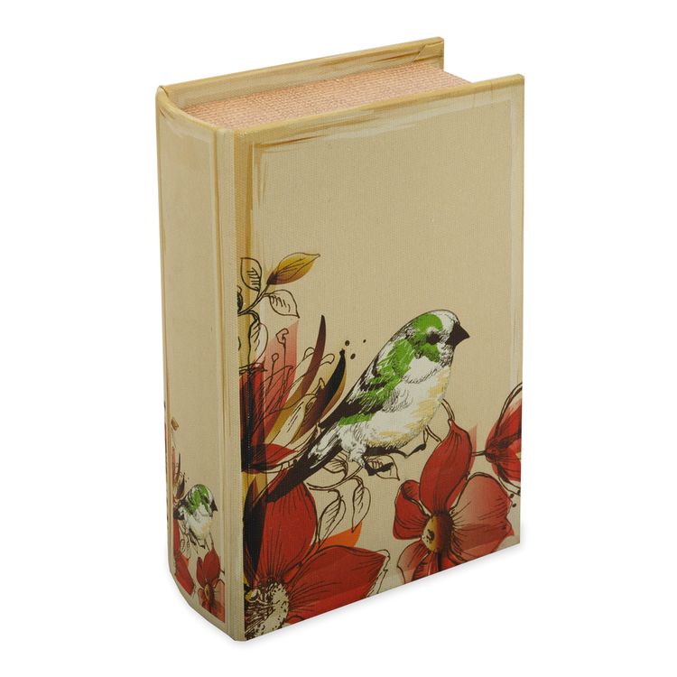 Шкатулка-книга «Птичка в цветах», 17х11х5 см, Gamma