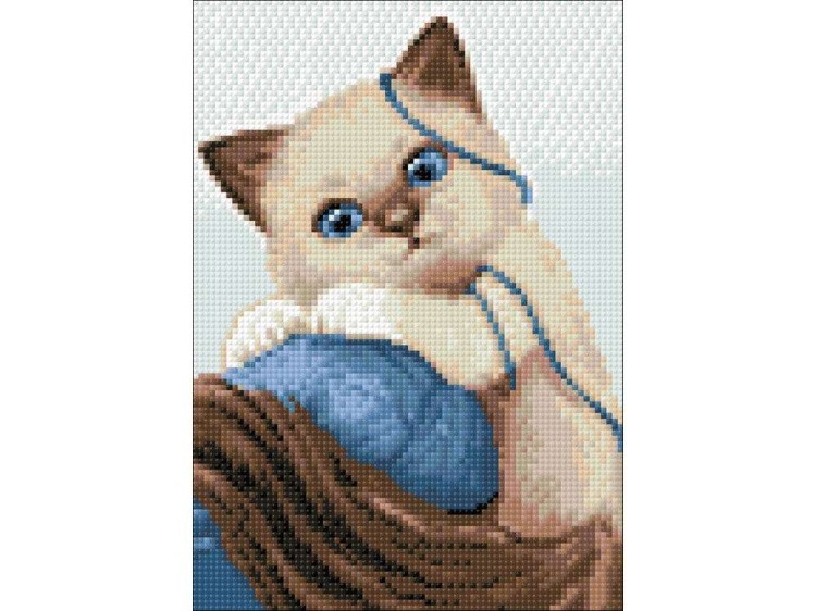 Алмазная вышивка «Клубочек» — картинка 3