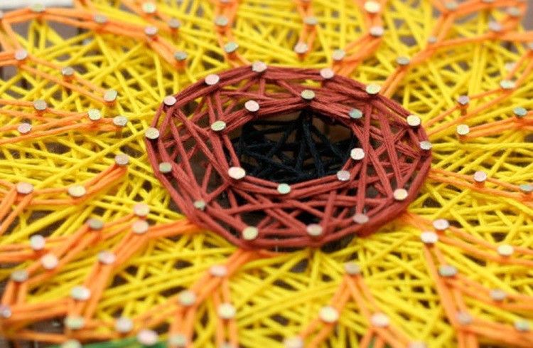 Набор для творчества STRING ART «Подсолнух» — картинка 7