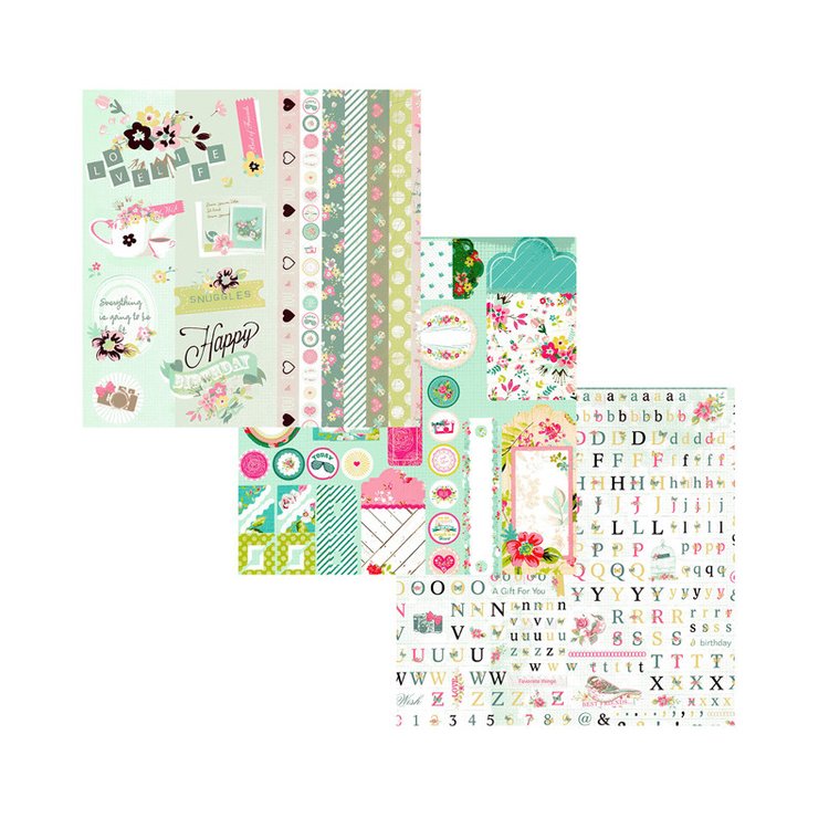 Набор бумаги «Цветущее лето» — картинка 7