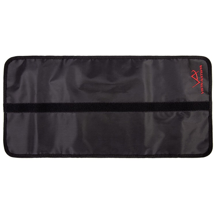 Пенал-скрутка для кистей 100% нейлон скрутка/черный, VISTA-ARTISTA  — картинка 4