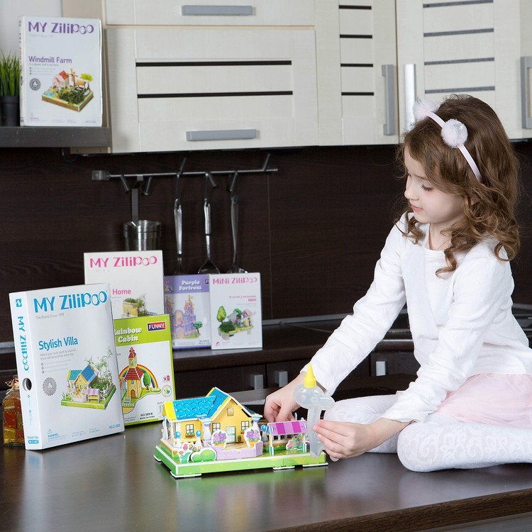 3Д пазл Стильная вилла — картинка 6