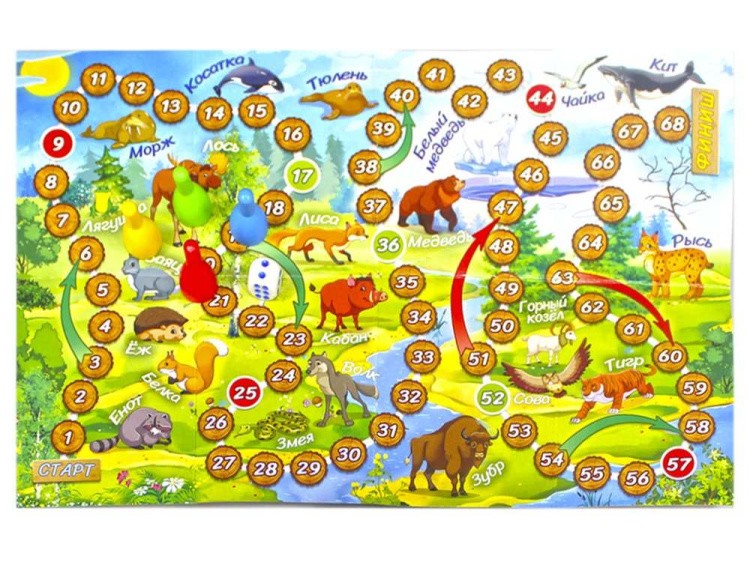 Игра в кармане «Животный мир России» — картинка 2