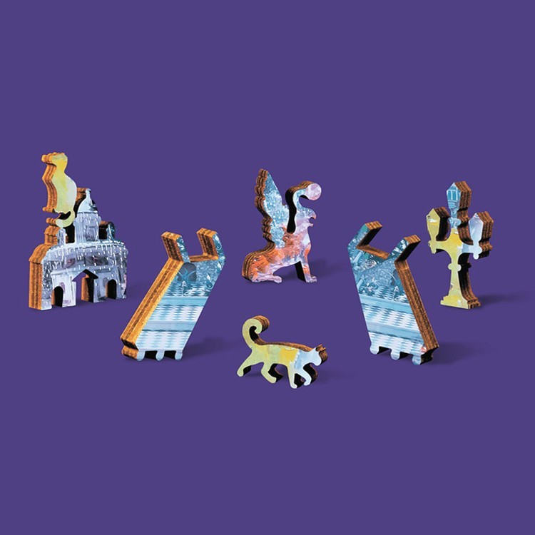 Деревянные пазлы DAVICI «Кот-Петергоф» — картинка 4