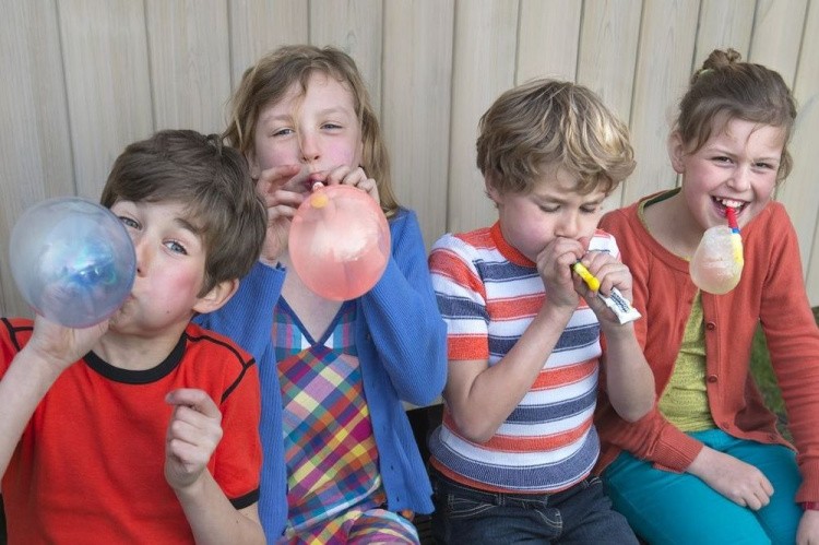 Набор для создания нелопающихся пузырей «Шалтай-Болтай» пузыри красные — картинка 4