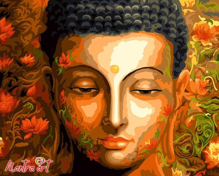 Картина по номерам «Будда»