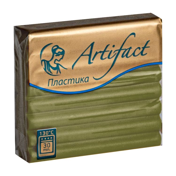 Полимерная глина, брус 56 г, цвет: камуфляж, Artifact