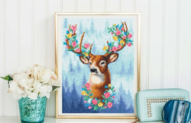 Алмазная вышивка «Дух леса» — картинка 3