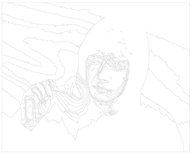 Картина по номерам «Три дня дождя: Глеб Викторов монохром 2» — картинка 3