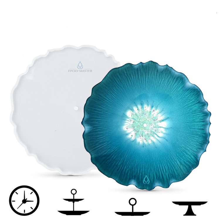 Силиконовый молд - Заготовка для фруктовницы, 20 см — картинка 2