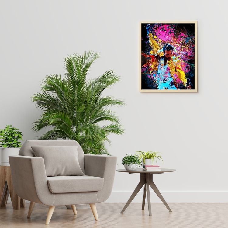 Картина по номерам «Фредди Меркьюри» — картинка 5