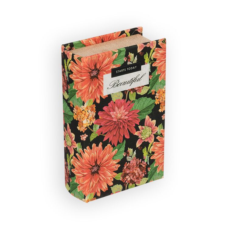 Шкатулка-книга «Цветы»