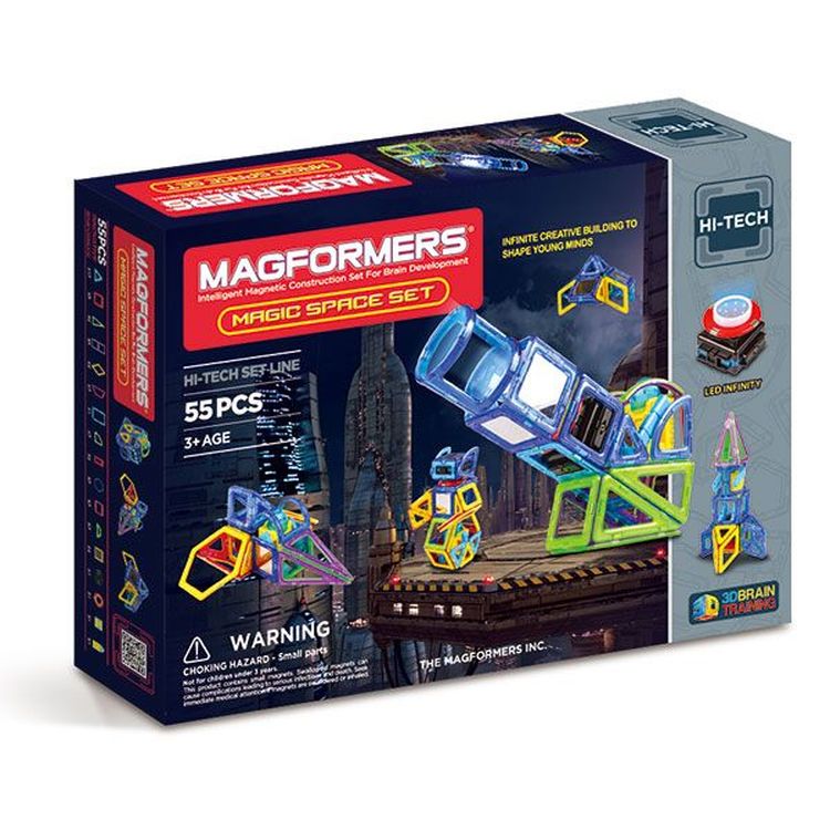 Магнитный конструктор Magformers Magic Space Set (55 дет)