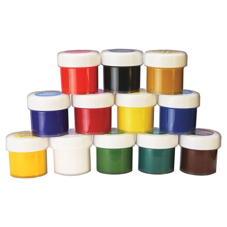 Гуашь Луч «Классика», 12 цв. по 20 мл, без кисти — картинка 4