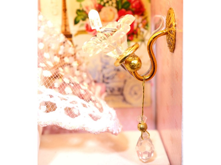 Набор для создания миниатюры (румбокс) «Розовый дневник» — картинка 9