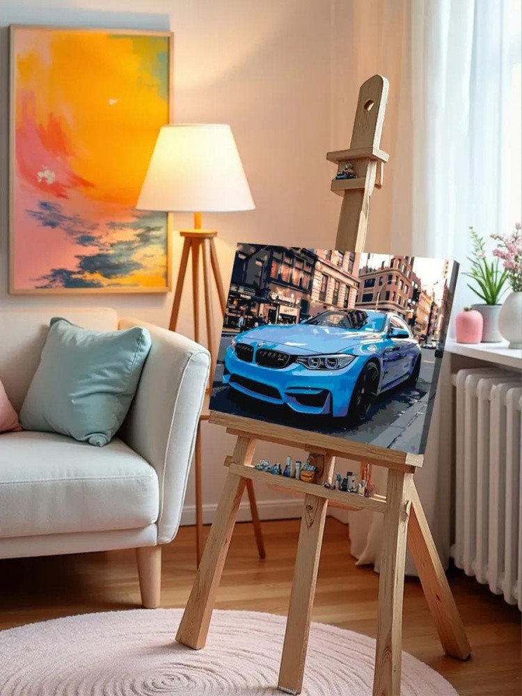 Картина по номерам «Автомобиль» — картинка 10