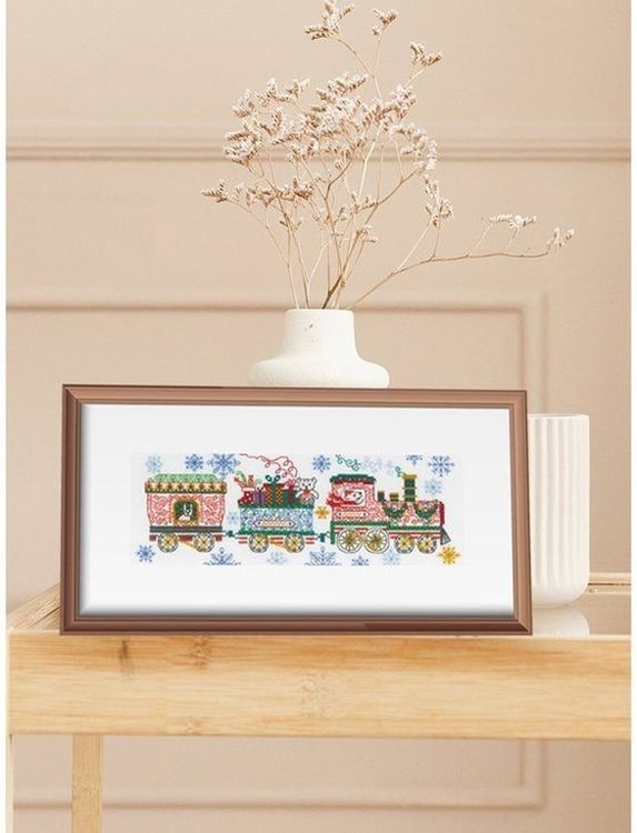 Набор для вышивания «Новогодний поезд» — картинка 7