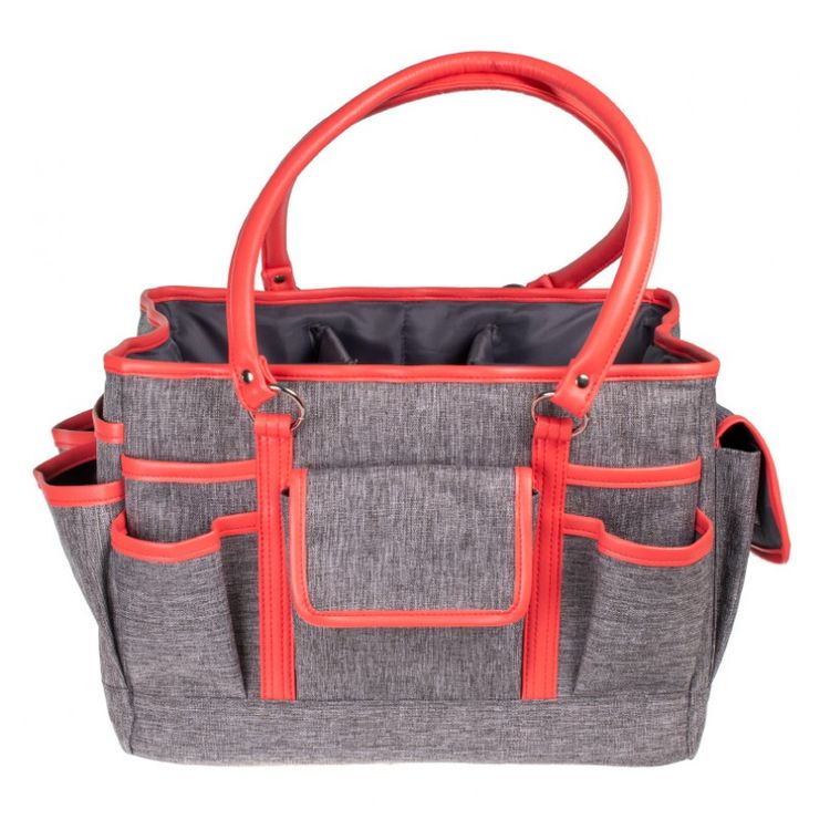 Сумка для рукоделия 29х25х24 см, цвет: серый — картинка 3