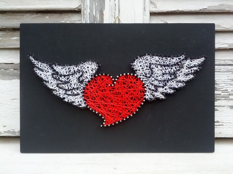 Набор для творчества STRING ART «Окрыленное сердце» — картинка 2