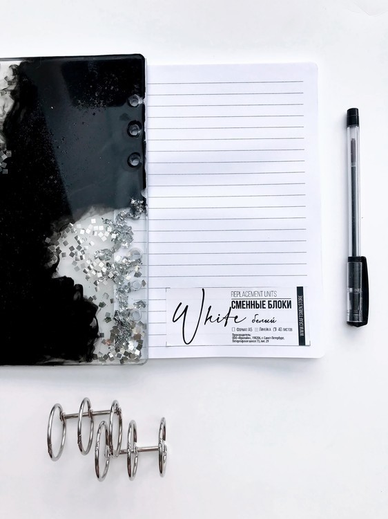 Сменный блок, Color Set Line, 40 листов, А5 — картинка 2