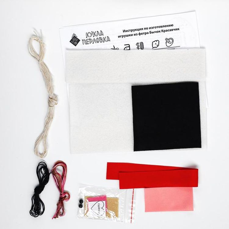 Набор для шитья «Бычок Красавчик» — картинка 4