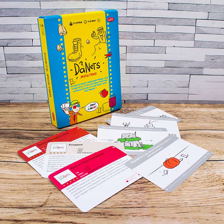 Настольная игра «DaNetS. Мультики» — картинка 5
