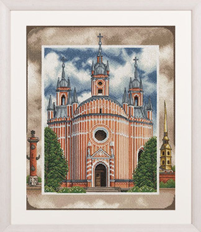 Набор для вышивания «Чесменская церковь в Санкт-Петербурге» — картинка 2