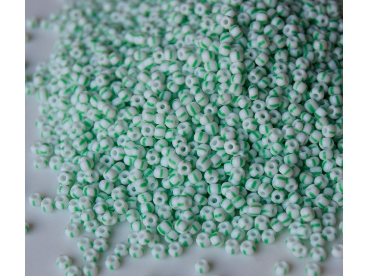 Бисер Preciosa Чехия 311-19001, 10/0, 50 г, цвет: 03850 полосатый — картинка 2