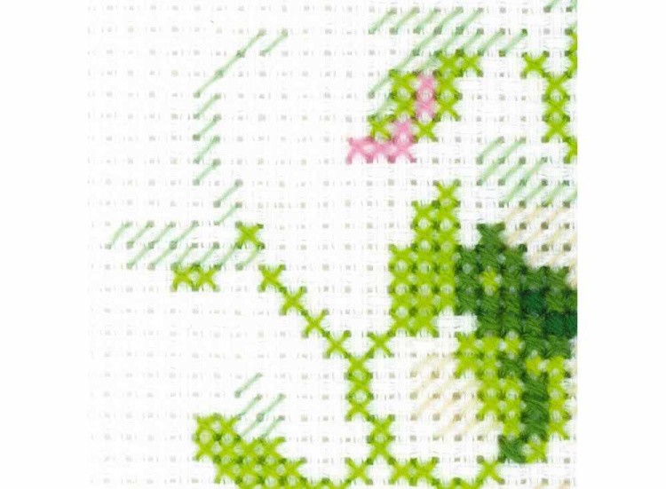 Набор для вышивания «Букетик с душистым горошком» — картинка 3