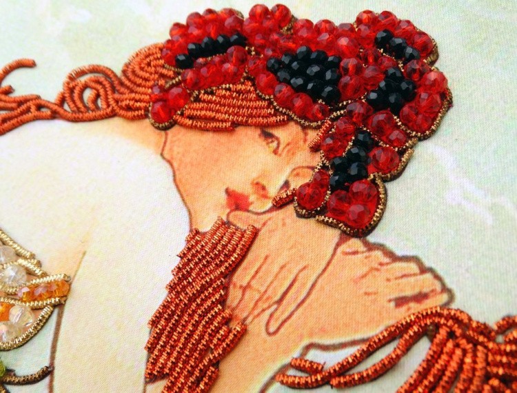 Набор вышивки хрустальными камнями «Лето» — картинка 12