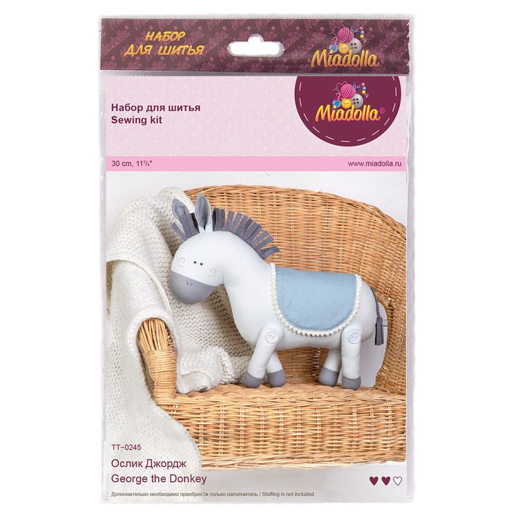 Набор для шитья «Ослик Джордж» — картинка 3