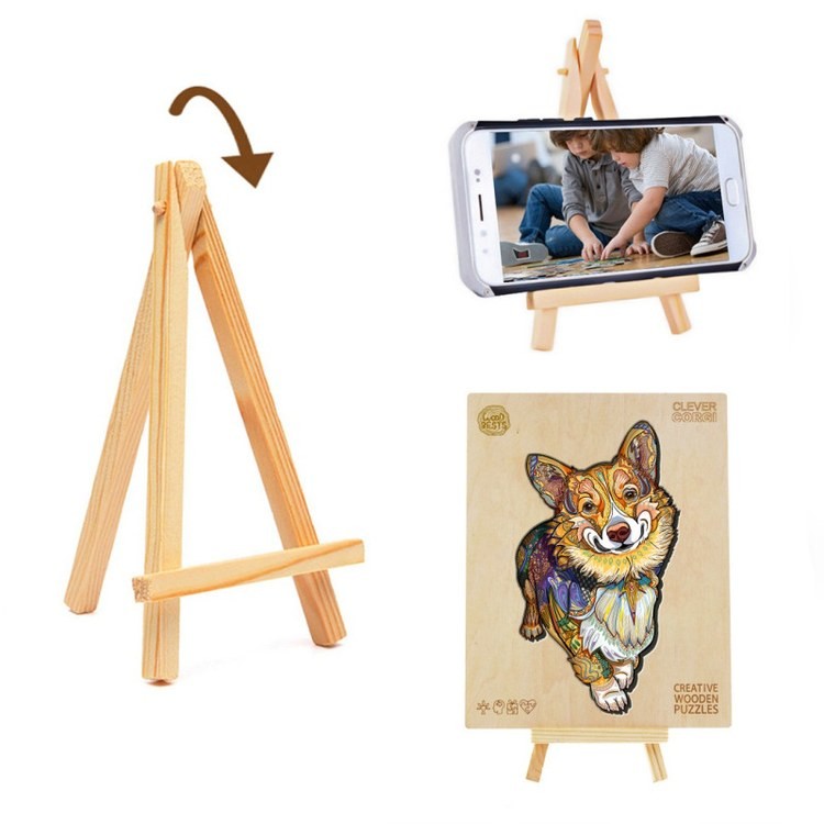 Деревянные пазлы «Веселый Корги S», Woodbests — картинка 7