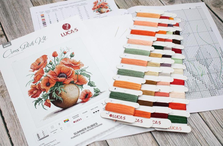 Набор для вышивания «Летние рубины» — картинка 4