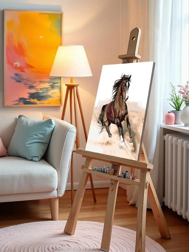 Картина по номерам «Жеребец» — картинка 9