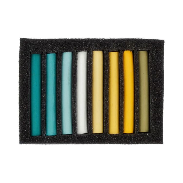 Пастель, набор 8 цв., Аква-колор — картинка 2