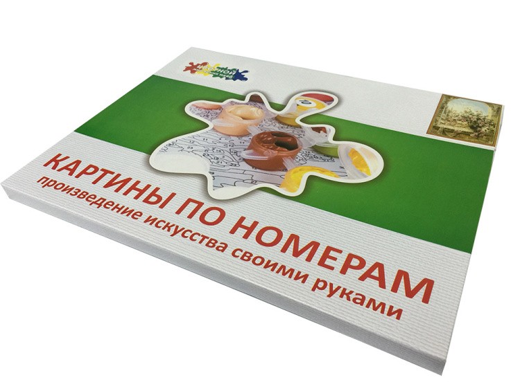 Картина по номерам «Совёнок индеец» — картинка 4