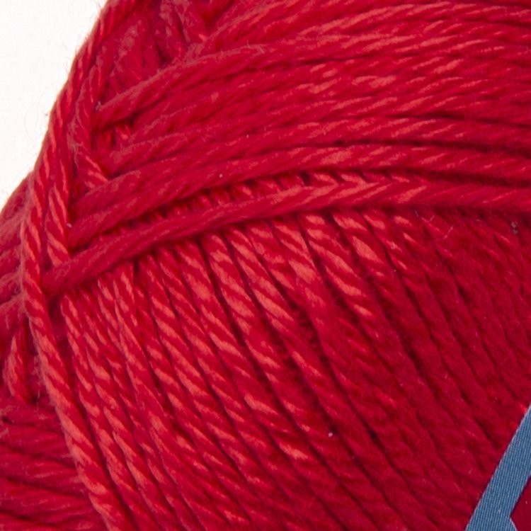 Пряжа YarnArt Luxor (Луксор гиза коттон) (1222), кармин, 10 шт. по 50 г — картинка 2