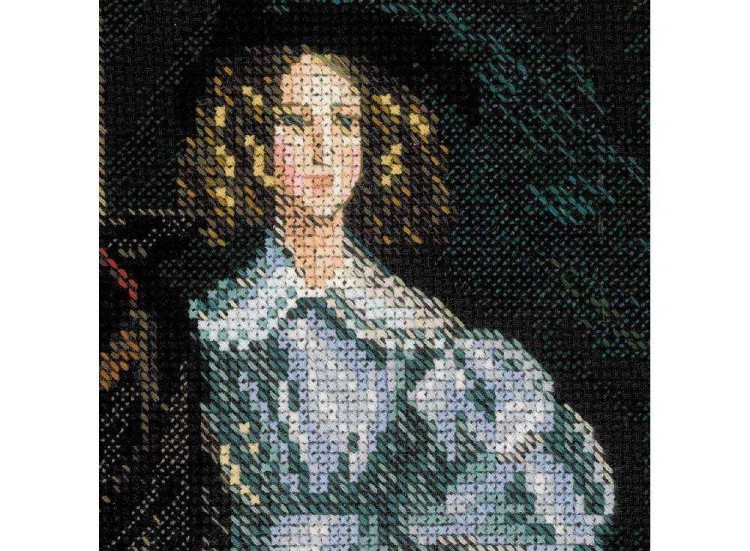 Набор для вышивания «Всадница» Карла Брюллова — картинка 3