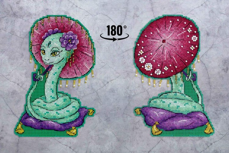 Набор для вышивания «Нарядная змейка» — картинка 6