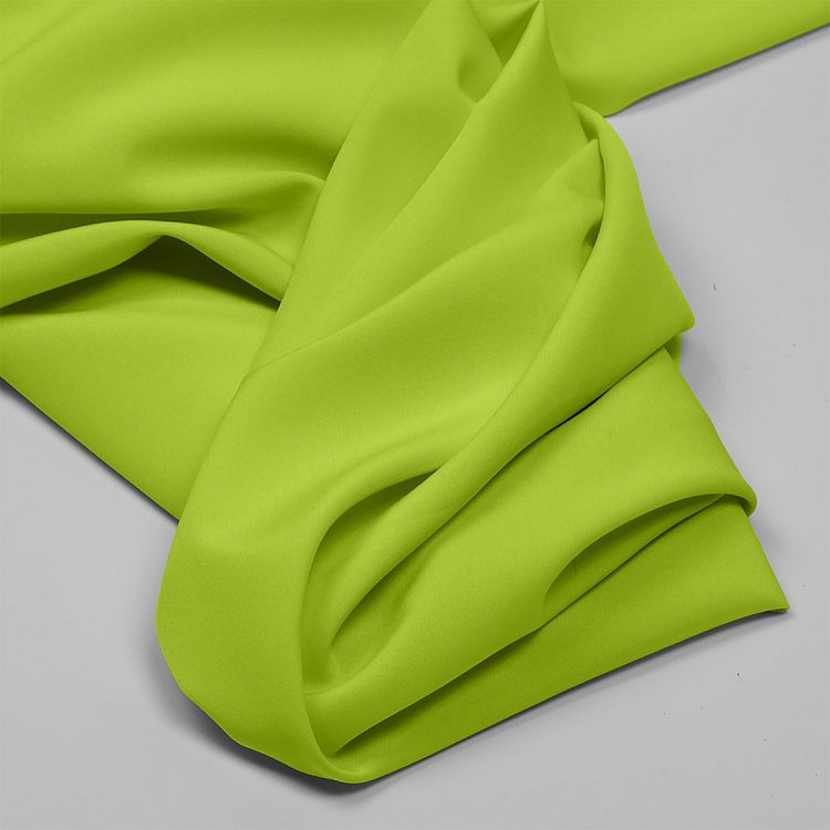 Ткань Софт Ниагара, 80 г/м², 5 м, ширина 150 см, цвет: желто-зеленый, TBY — картинка 5