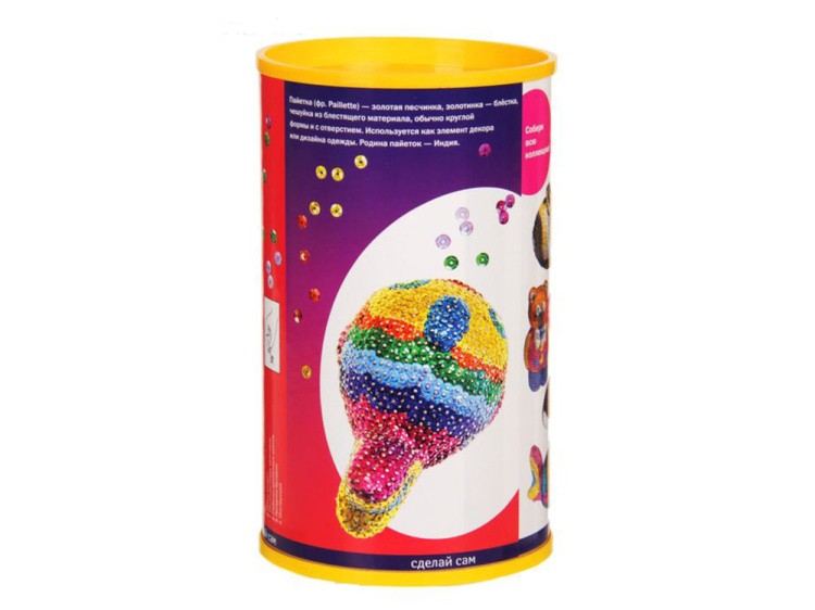 Объемная фигурка из пайеток «Рыбка» — картинка 4